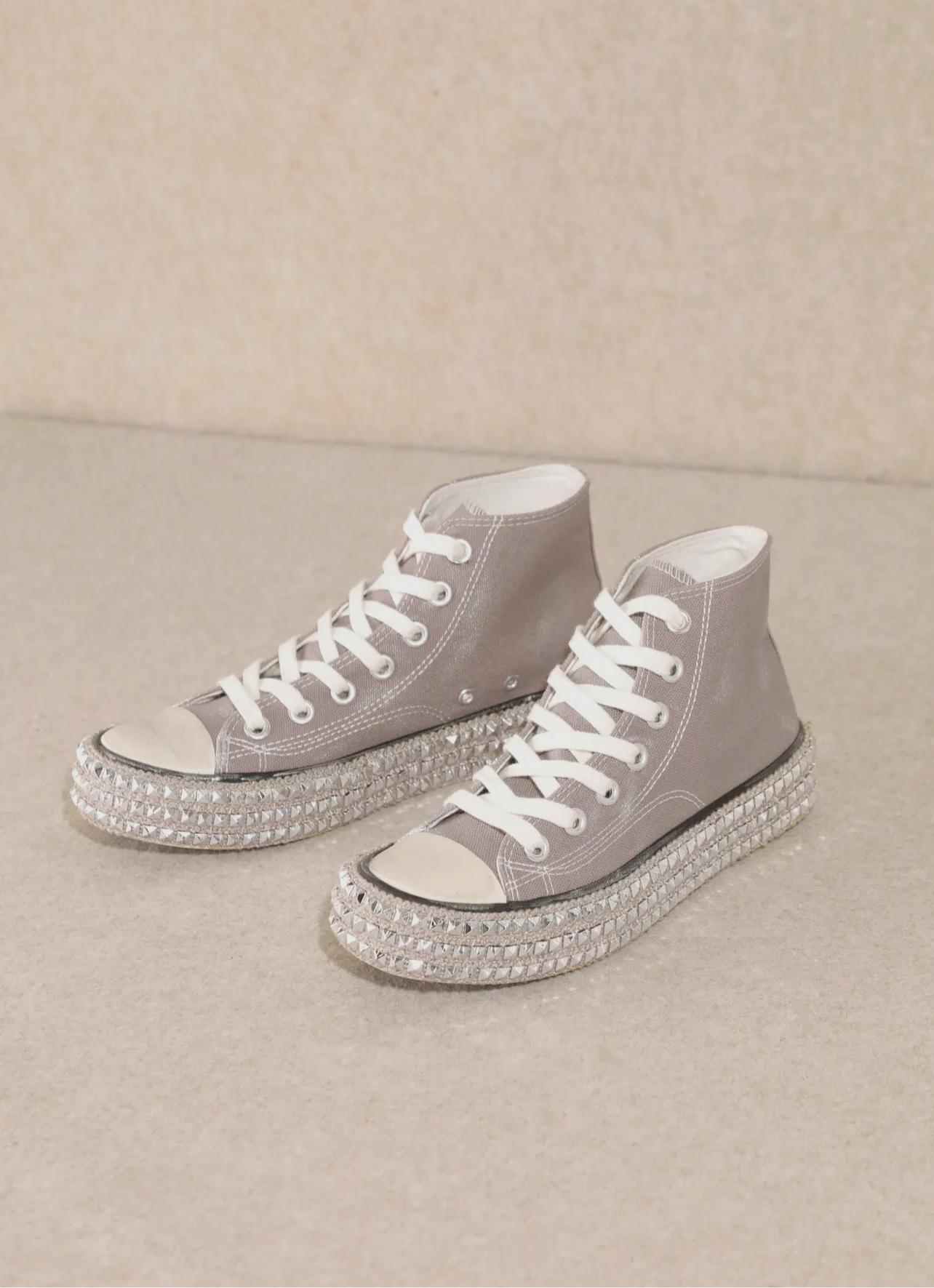 Studded high tops
