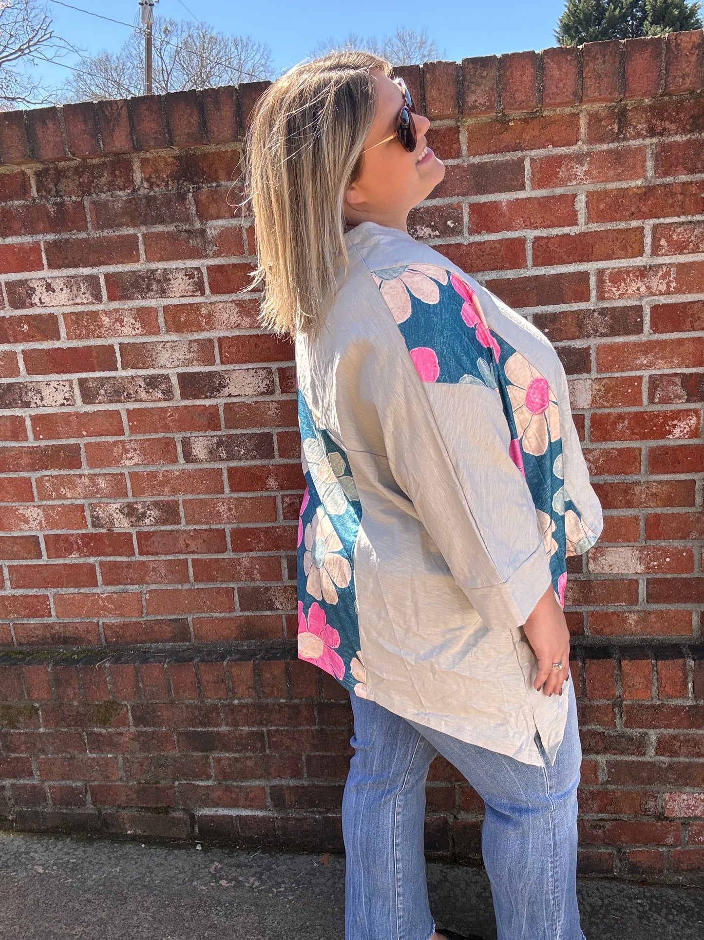 Flower Patchwork Top