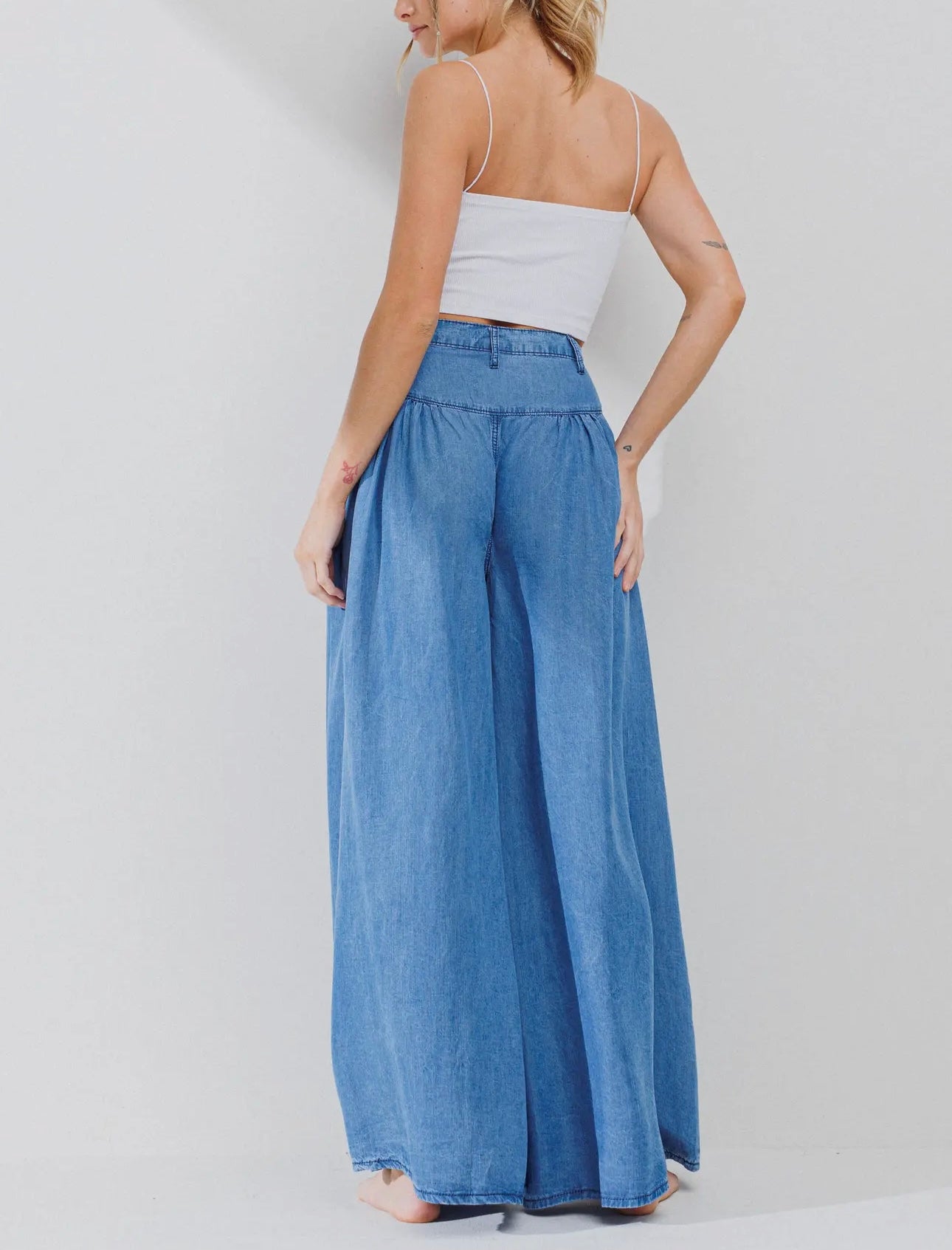 The wide leg flare
