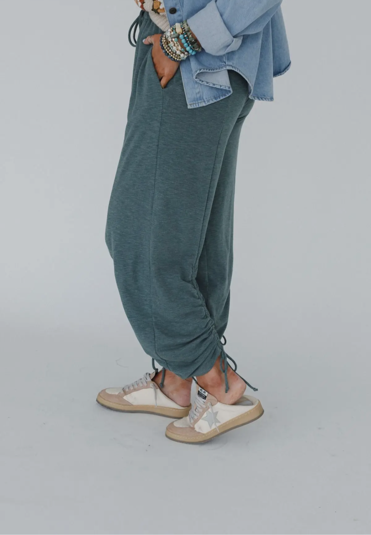 Cinched pants