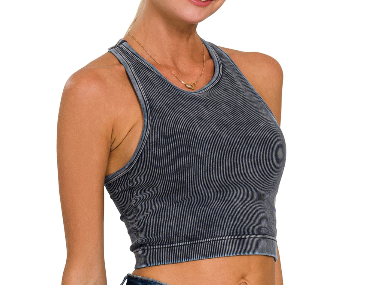 High Neck Halter Top