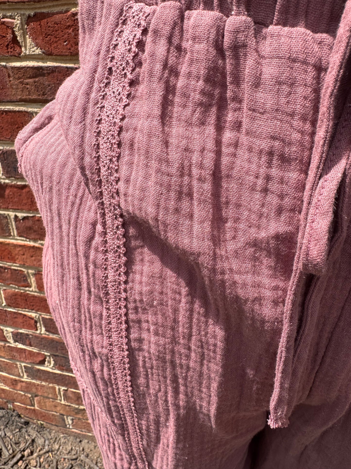 Plum Lace Bottoms