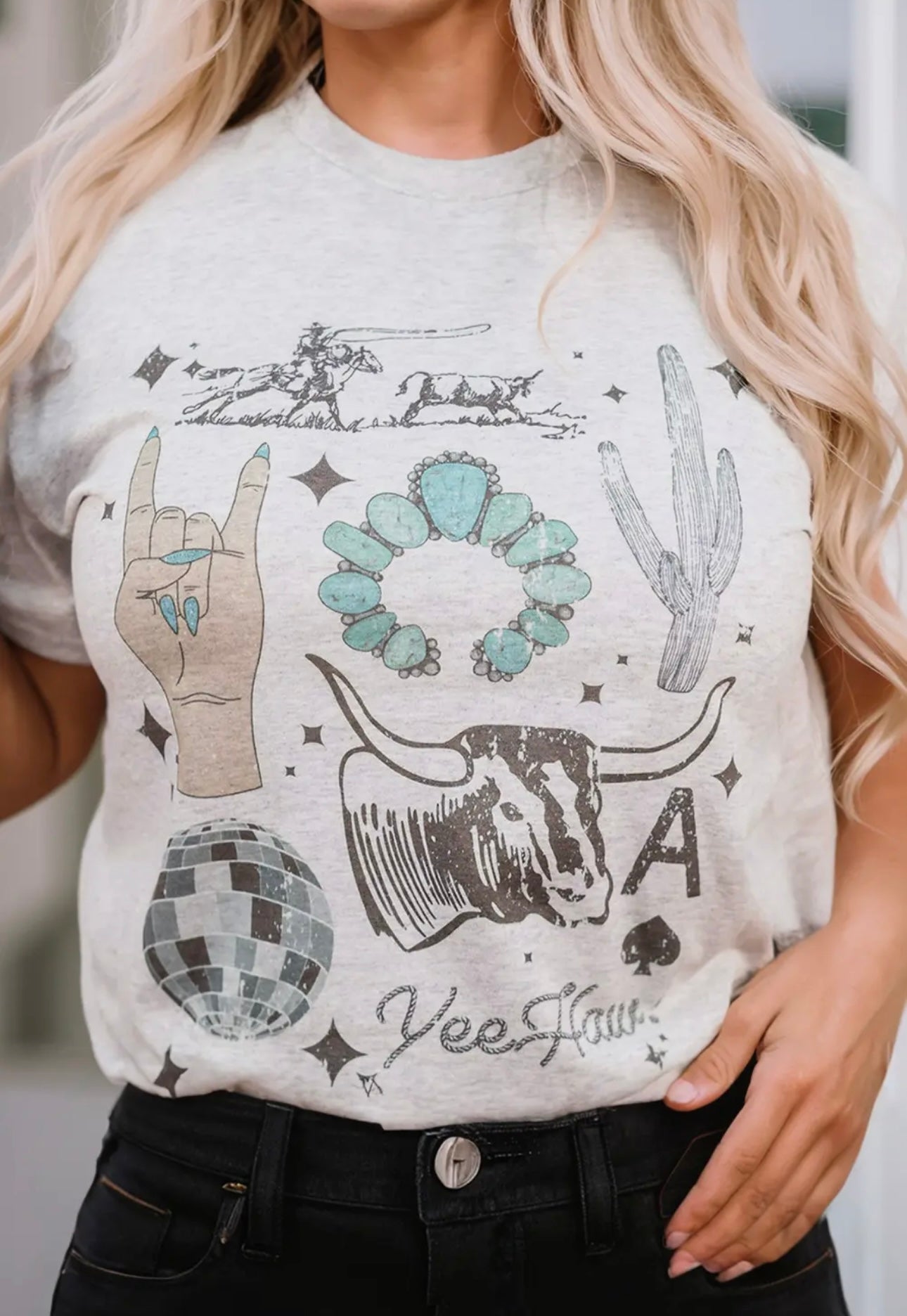 Plus Size Western Tee