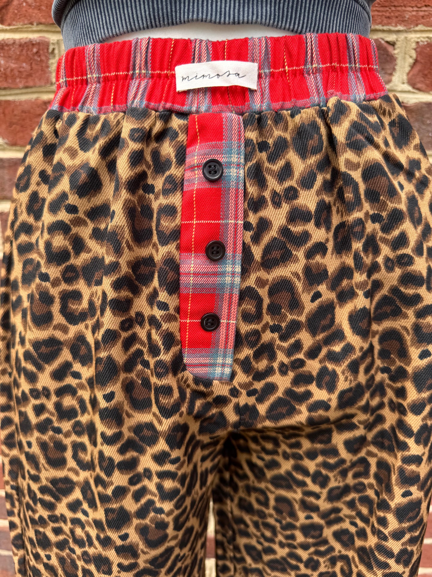 Cheetah pants