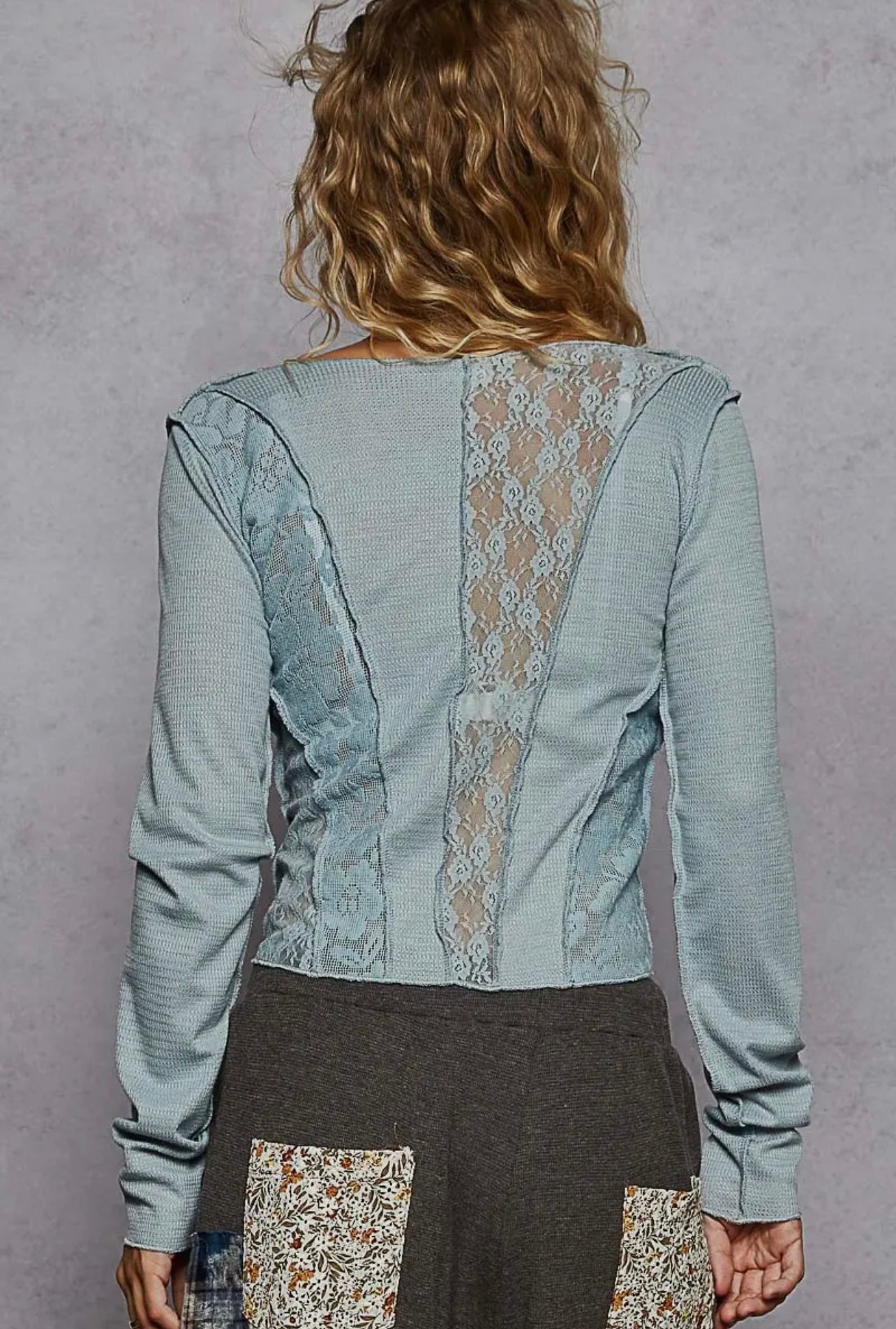 All laced up top