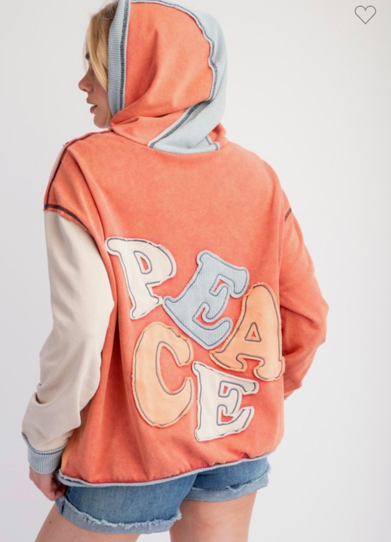 The Peachy Peace Pullover