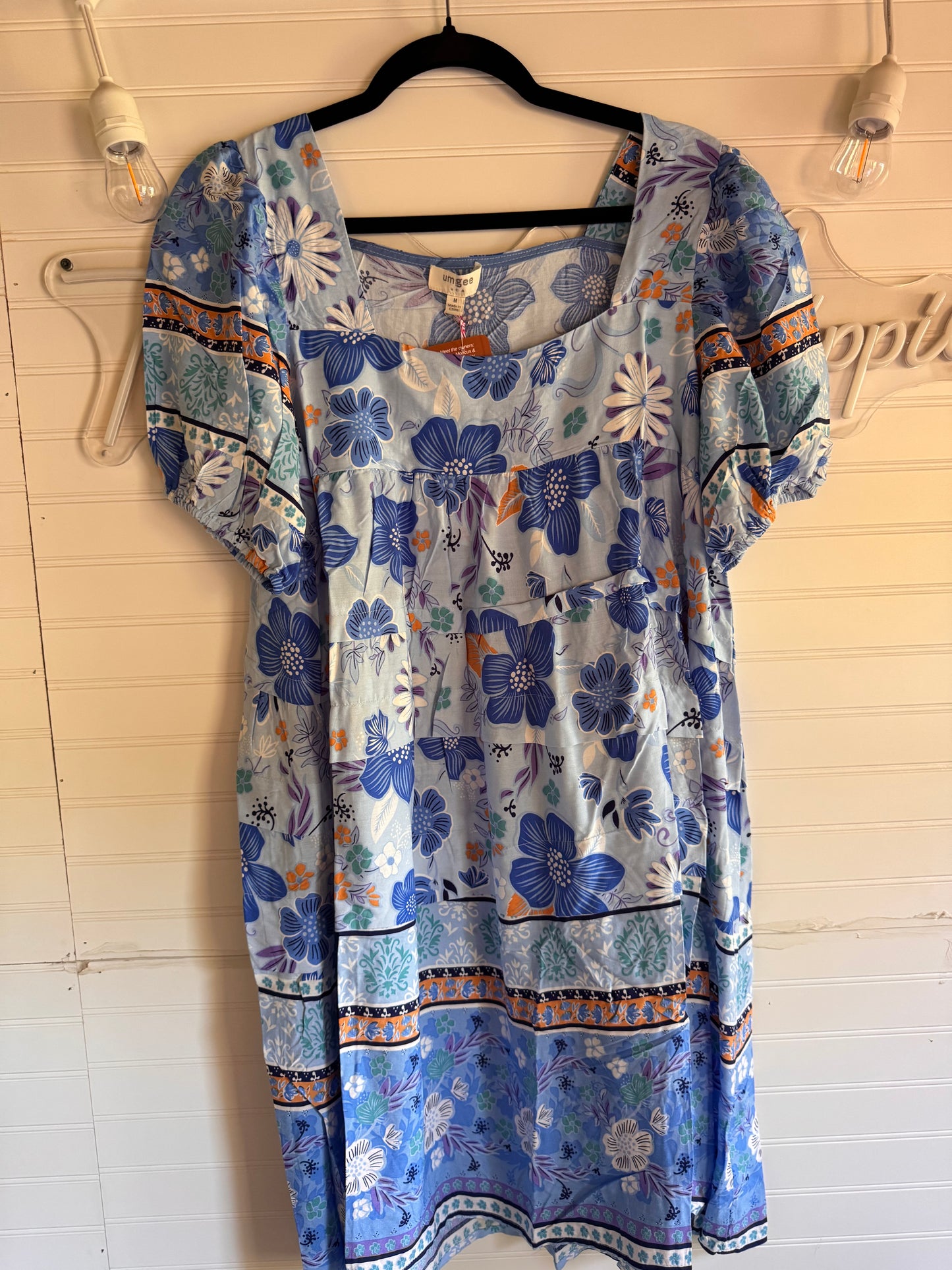 Indigo Bloom Dress