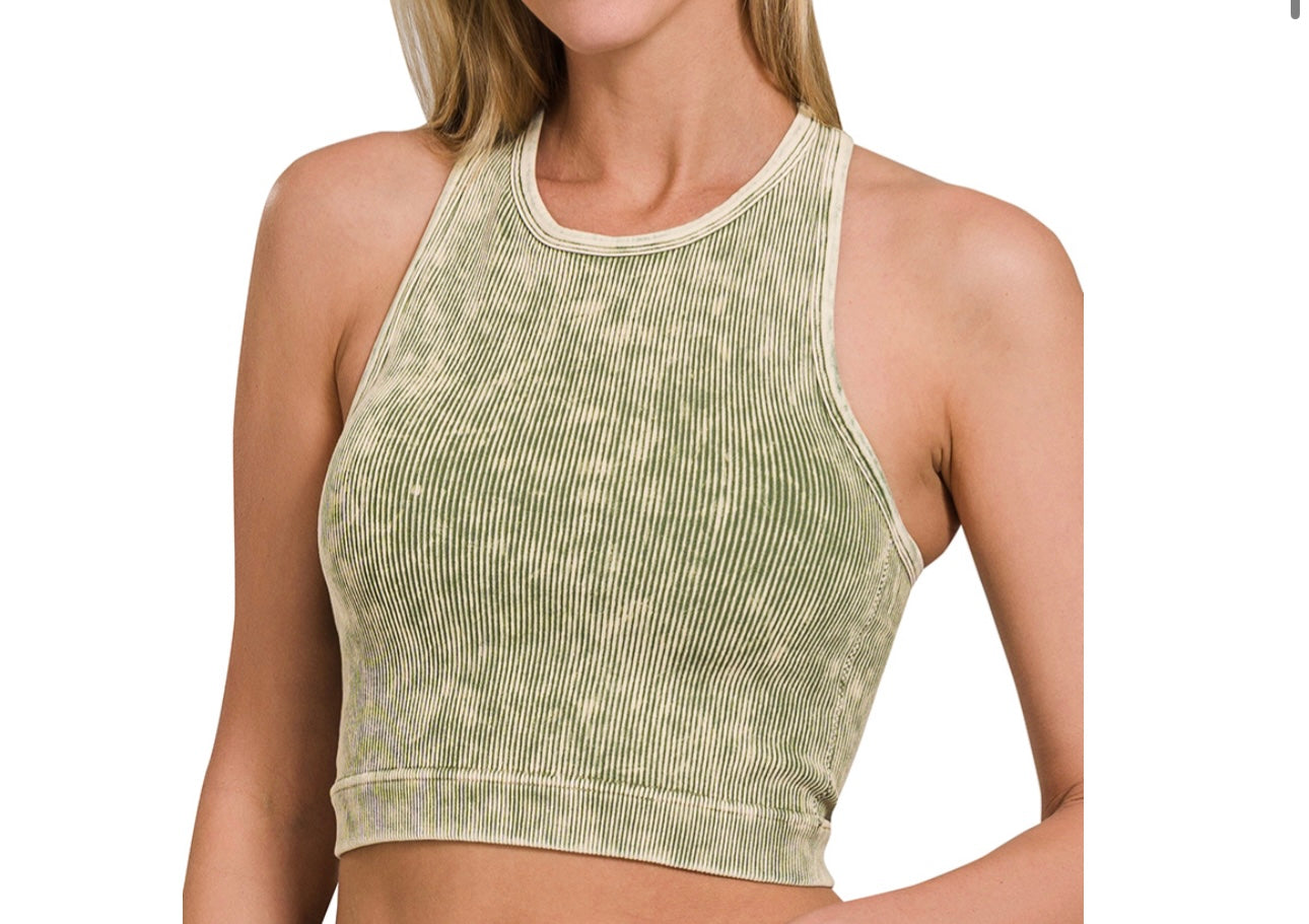 High Neck Halter Top
