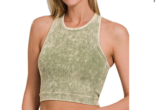 High Neck Halter Top