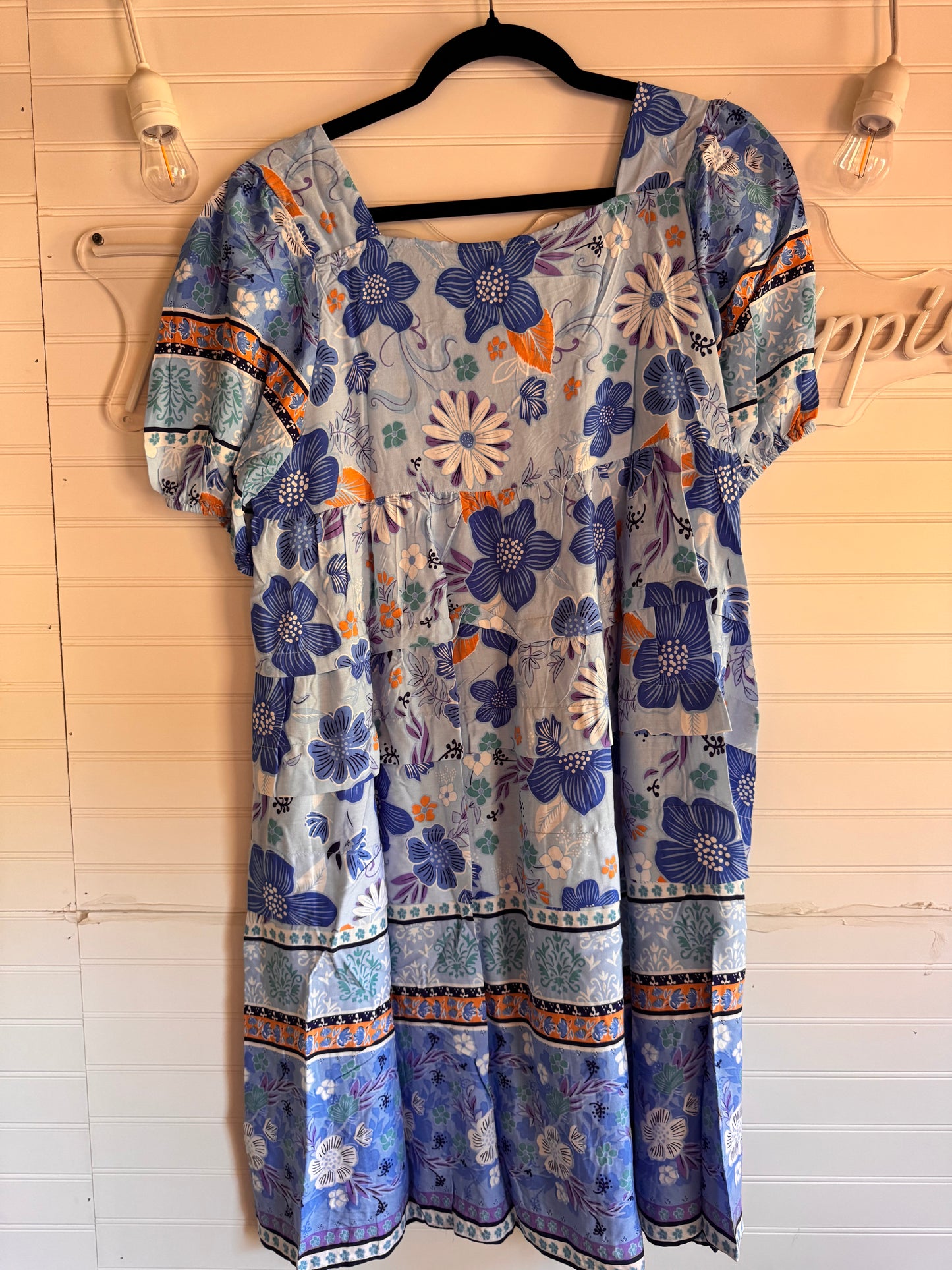 Indigo Bloom Dress