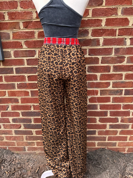 Cheetah pants