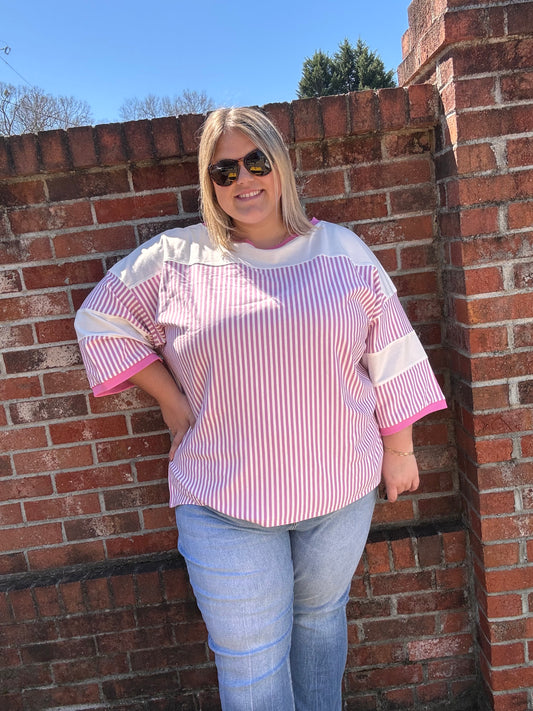 Stripped Lover Top