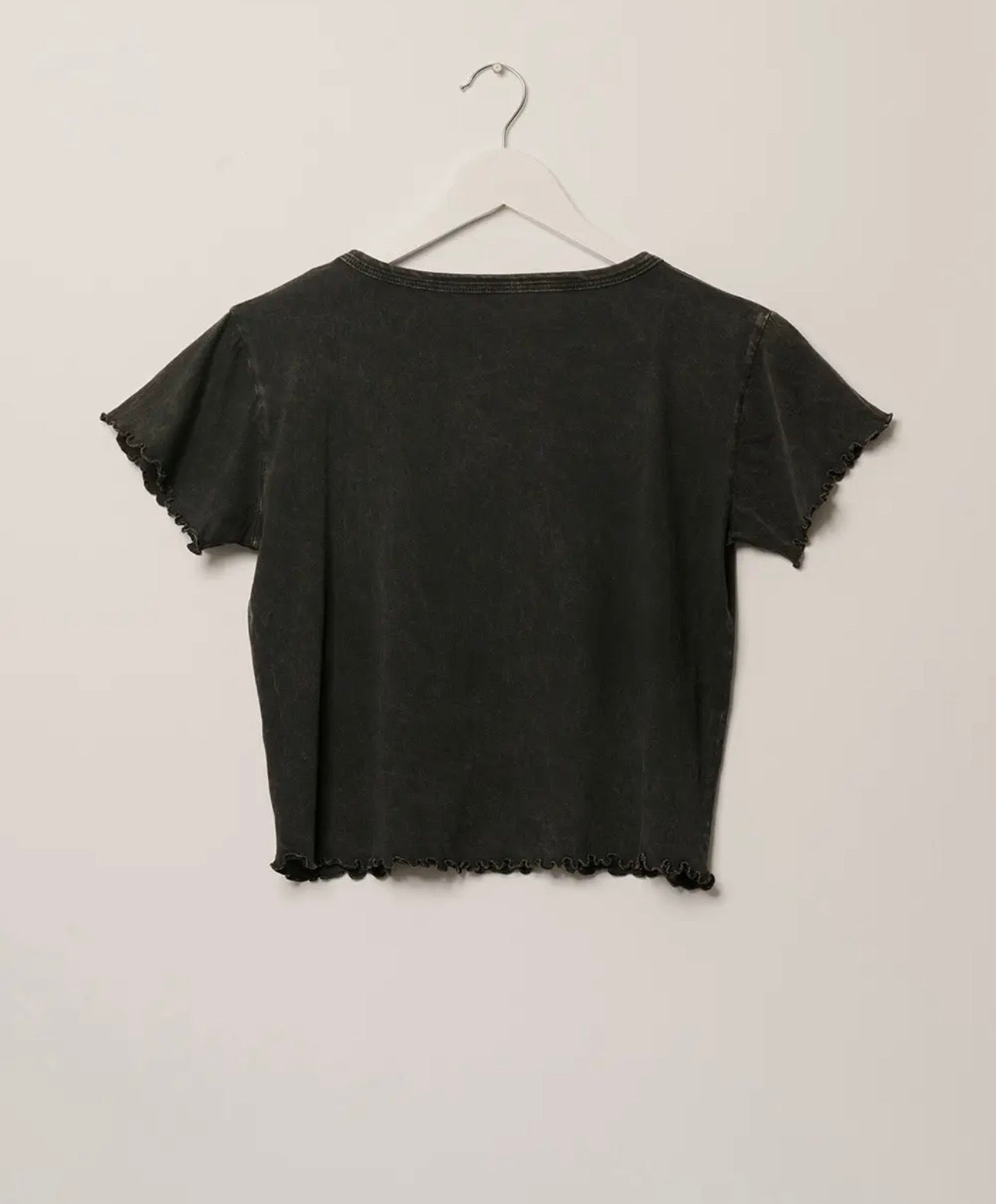 Peace Sign Round Neck Tee
