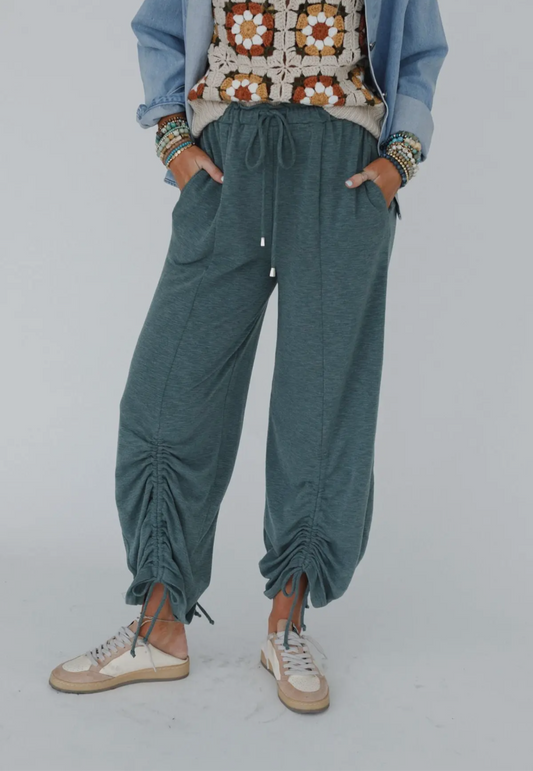 Cinched pants