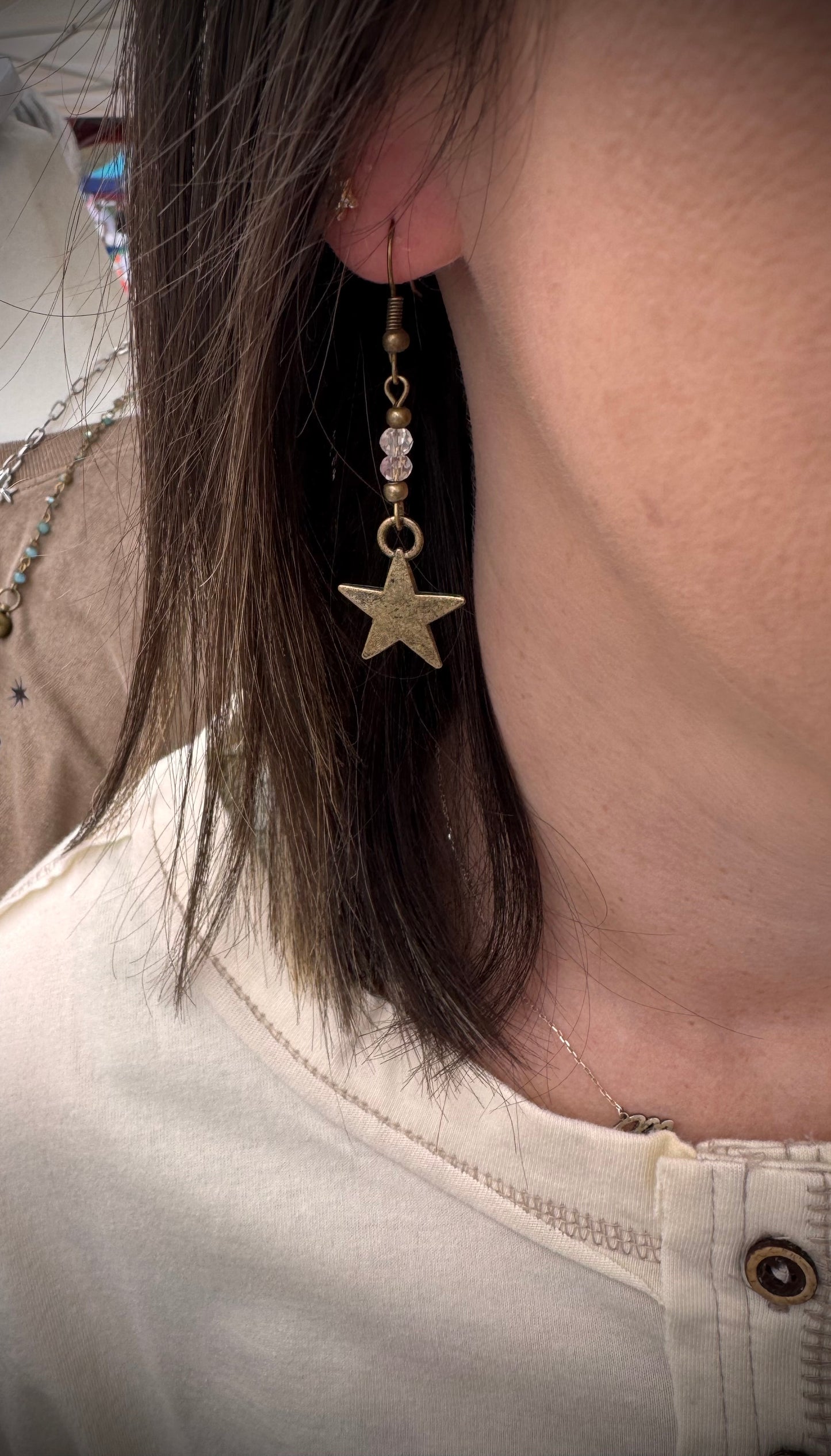 Macey Star Earrings