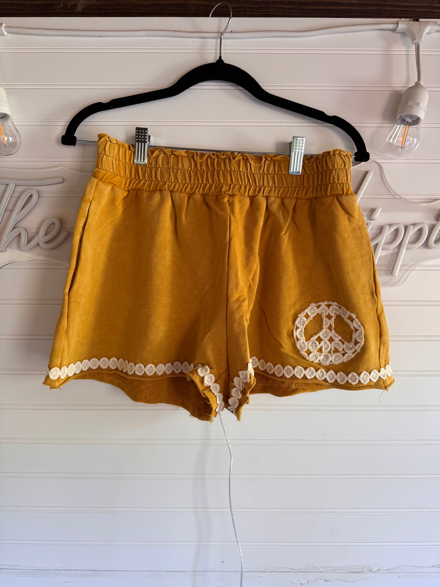 Golden Peace Shorts